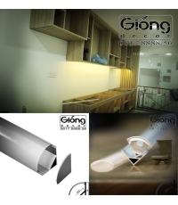 Thanh nhôm đèn led gắn bếp