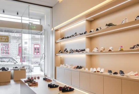 Thi Công đèn led tại Shop quận 2